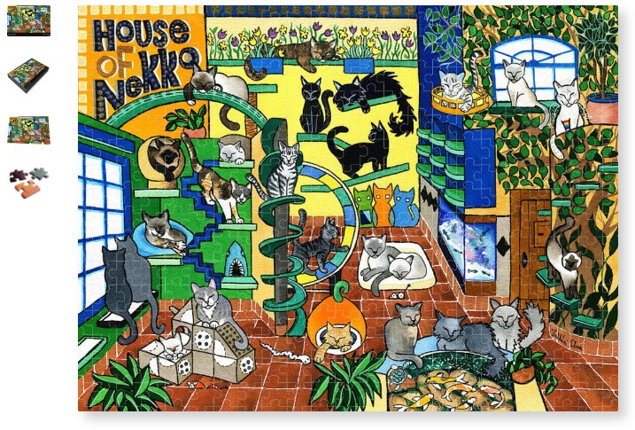 house of nekko jigsaw puzzle